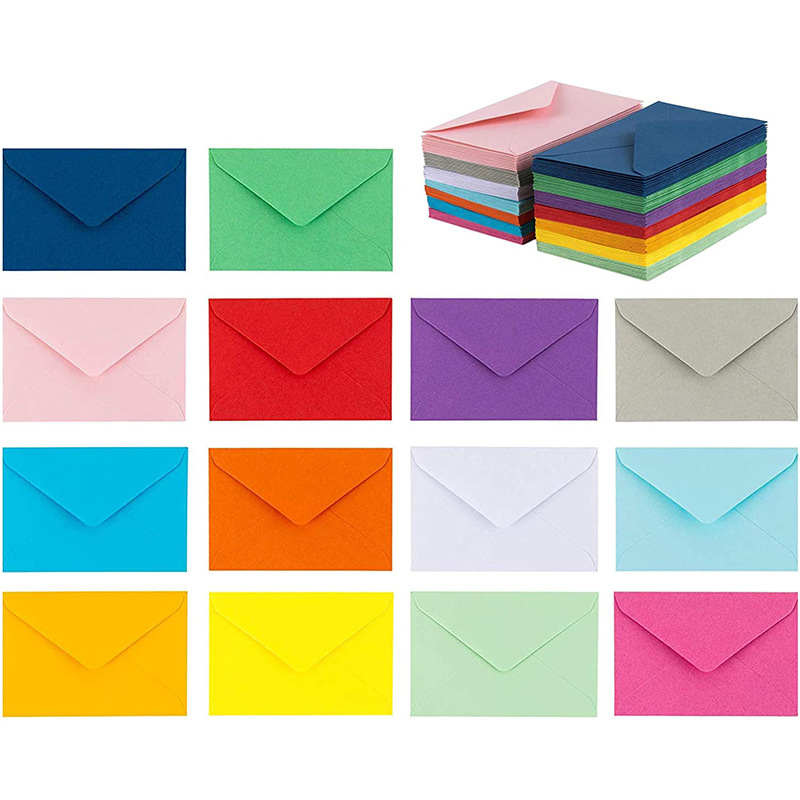 Letter Envelope Kraft - (10 Pieces/Lot) 10*7CM Color Mini Envelope