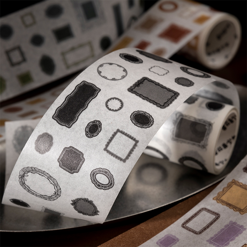 Label Printer Tape - Journal GO Vintage Frame Tape Stickers