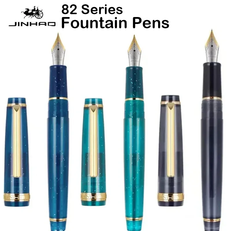 Stationery Supplies Business - Jinhao 82 Fountain Pen Luxury Transparency