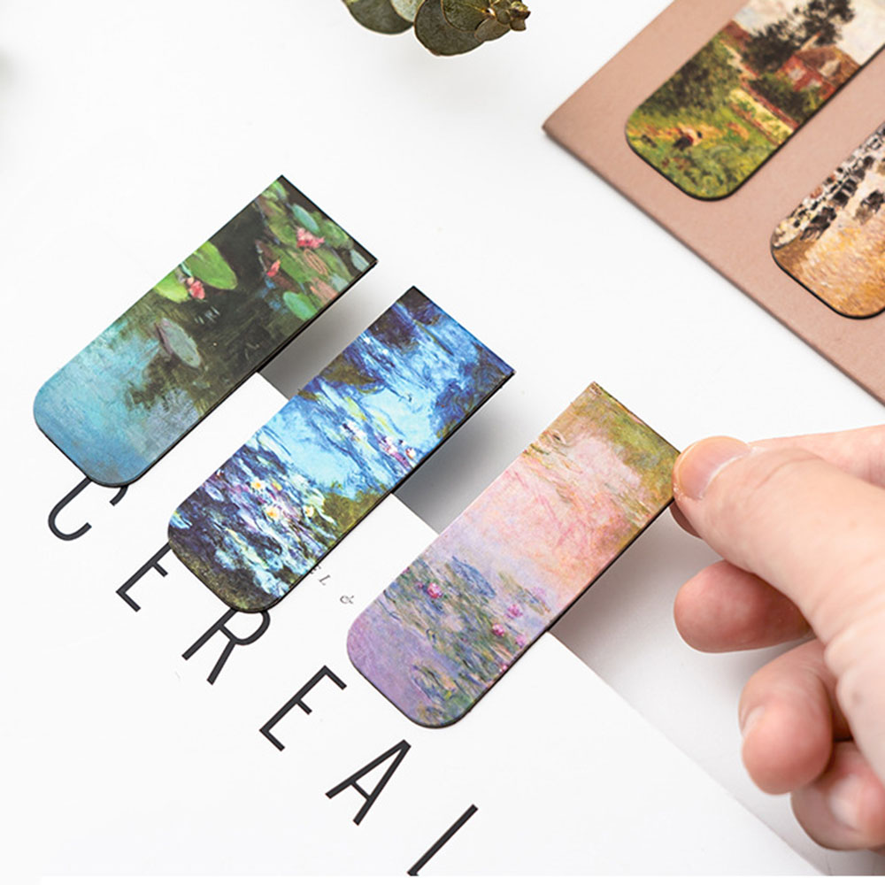 4pcs Artistic Magnetic Bookmar - Paperclip Magnetic Set 评论和价格