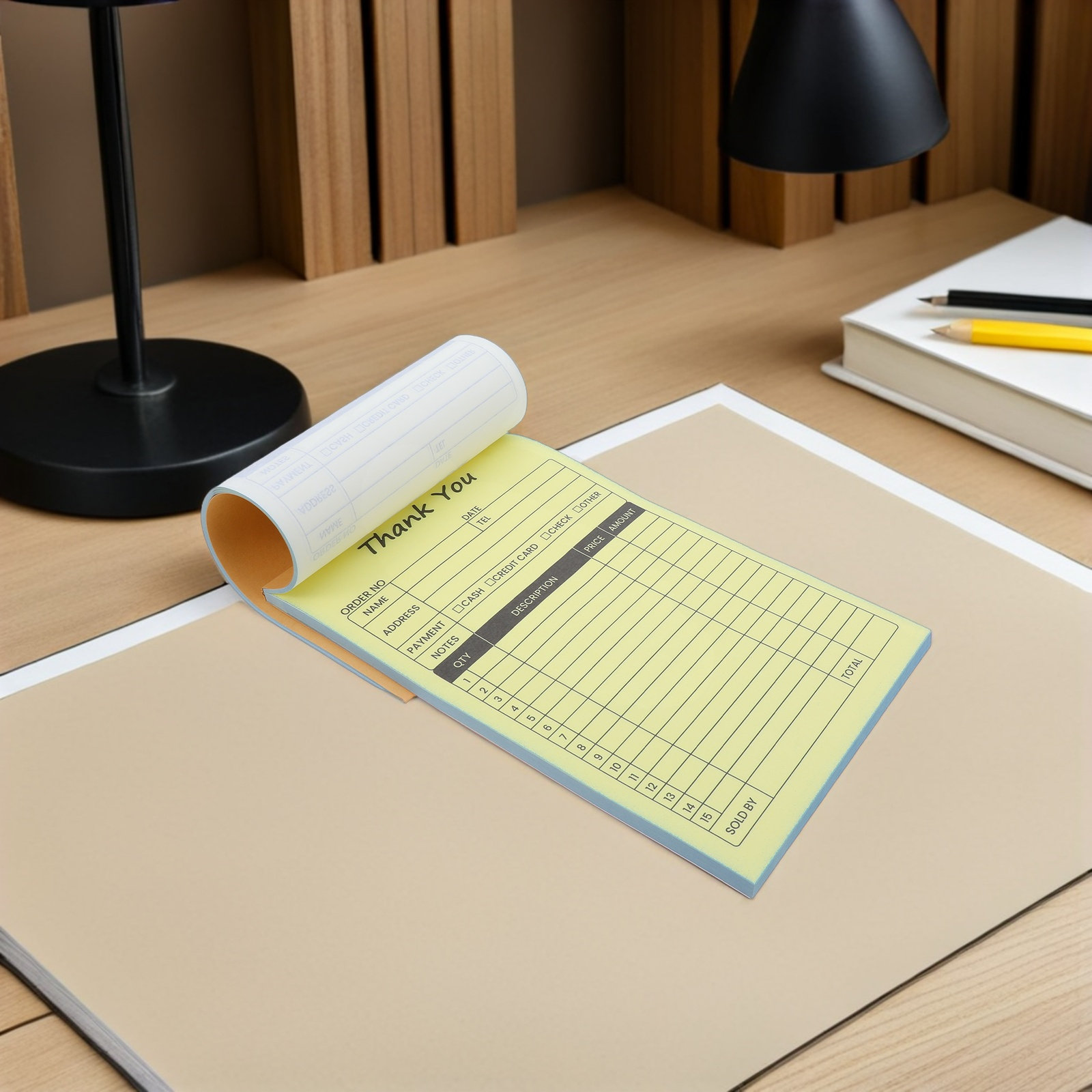 2Pcs Carbon Copy Receipt Book  - Carbon Copy Book 评论和价格