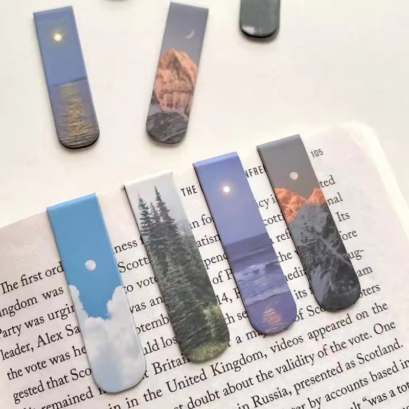 2Pcs/Set Magnetic Bookmarks Be - Paperclip Magnetic Set 评论和价格