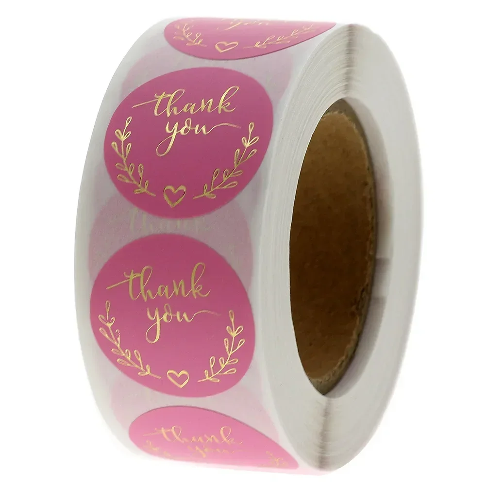 50-500pcs Thank You Sticker Pi - Stationery Supplies Business 评论和价格