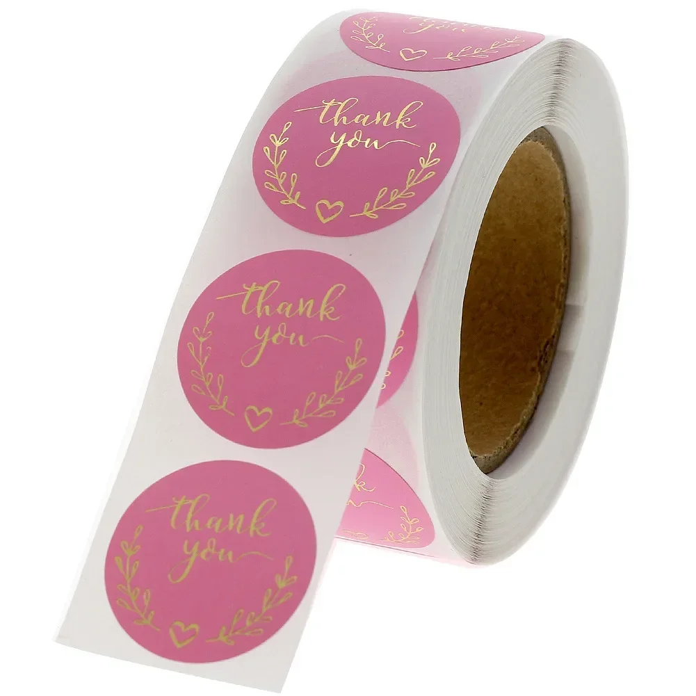 50-500pcs Thank You Sticker Pi - Stationery Supplies Business 评论和价格