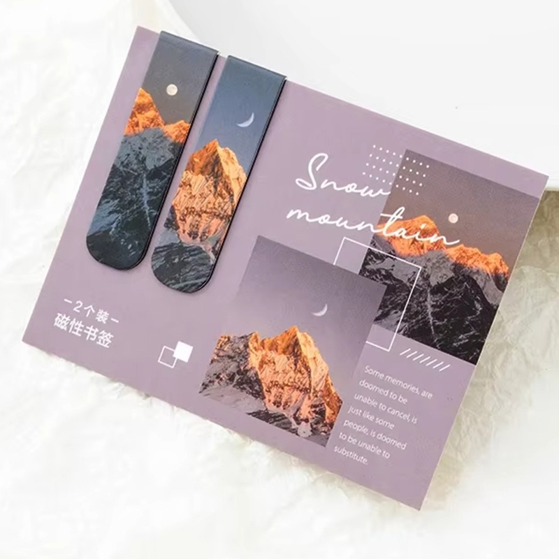2Pcs Magnetic Bookmark Beautif - Paperclip Magnetic Set 评论和价格