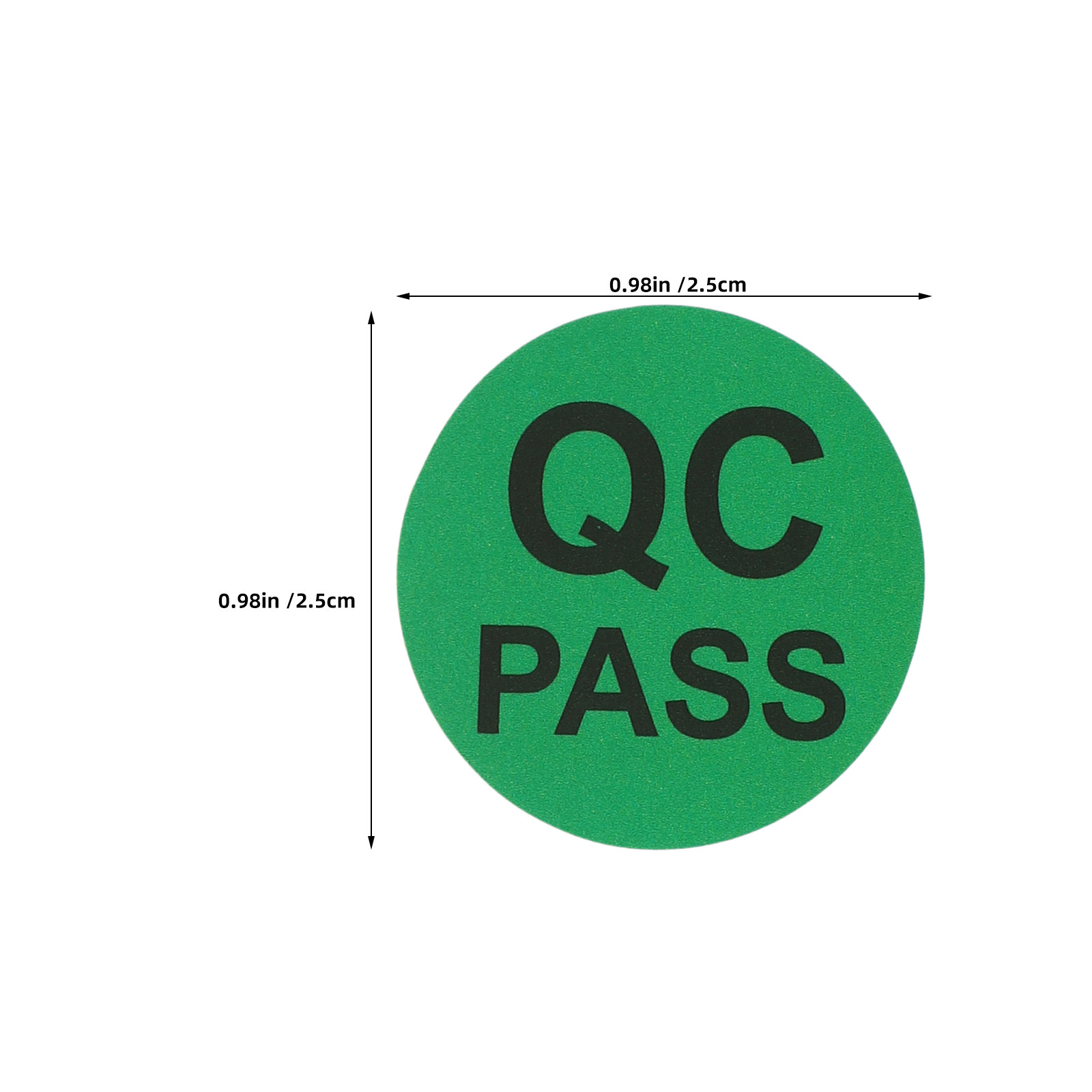 5 Rolls Circle Quality Labels  - Sticker Label Roll 评论和价格