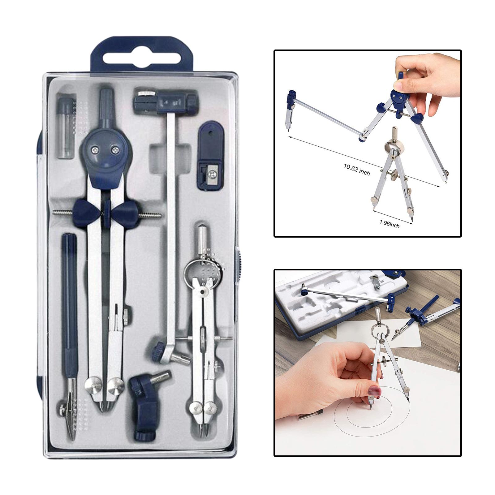 7Pcs Geometry Set , Geometry P - Compass Geometry Set 评论和价格