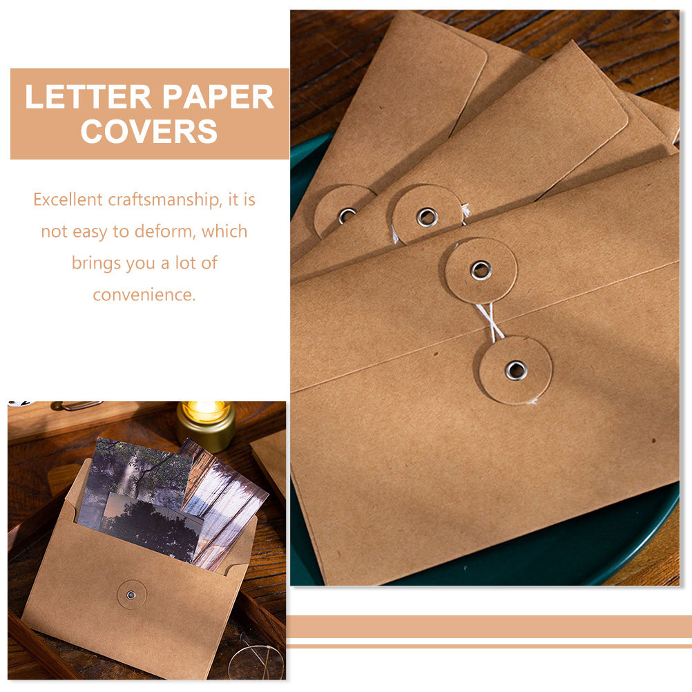 30Pcs Solid Color Envelopes Kr - Letter Envelope Kraft 评论和价格