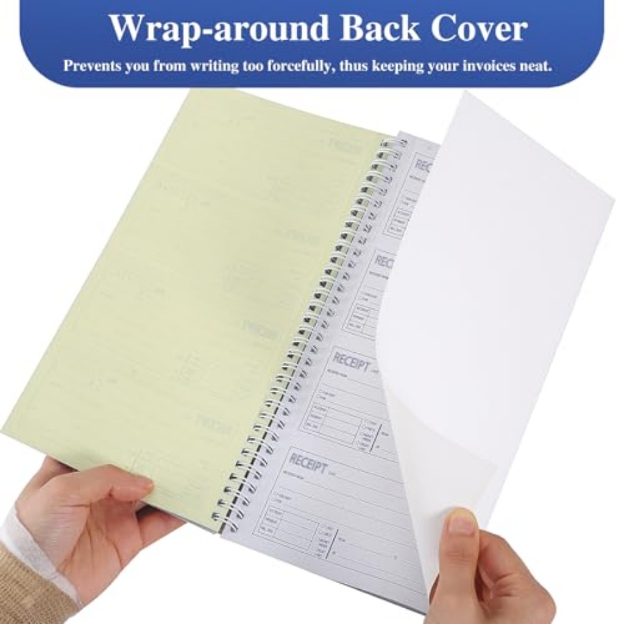 2 Pack Receipt Books with Carb - Carbon Copy Book 评论和价格