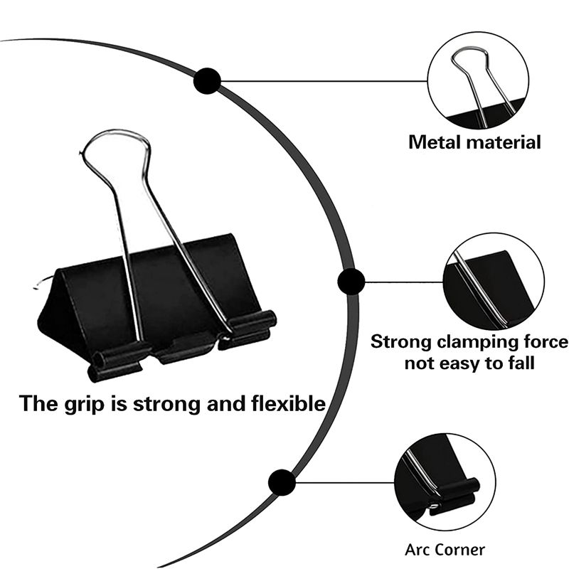 【2026 TOP Global】Binder Clips  - Binder Clip Assorted 评论和价格