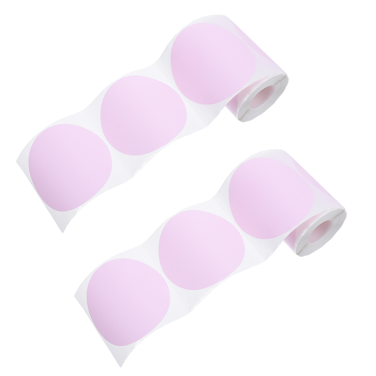 2 Rolls Round Thermal Labels W - Sticker Label Roll 评论和价格