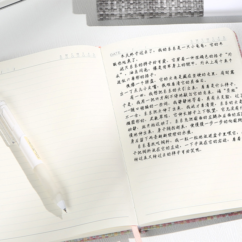 A5 Notebook Imitation Linen Ha - Notebook Dotted A5 评论和价格