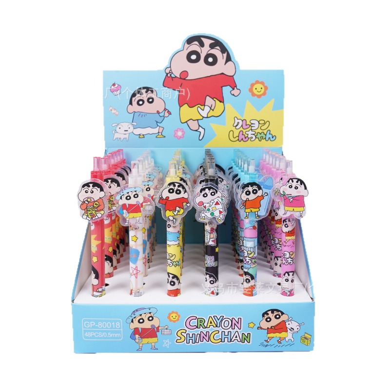 48pcs/box Crayon Shinchan Poin - Stationery Office 评论和价格