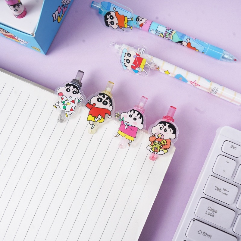 48pcs/box Crayon Shinchan Poin - Stationery Office 评论和价格
