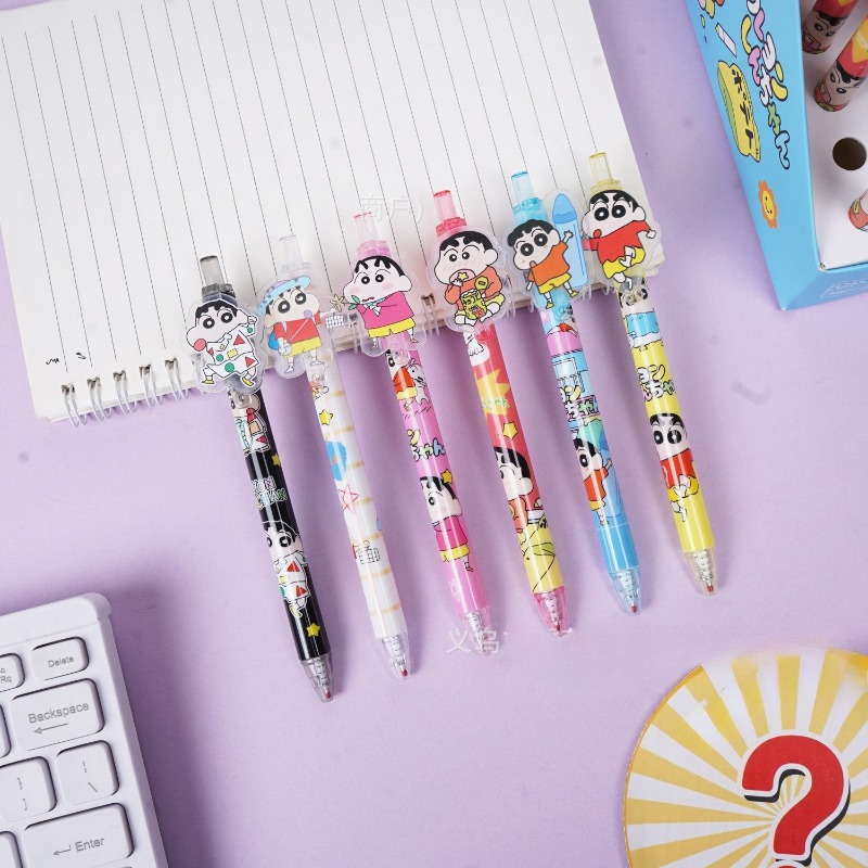 48pcs/box Crayon Shinchan Poin - Stationery Office 评论和价格