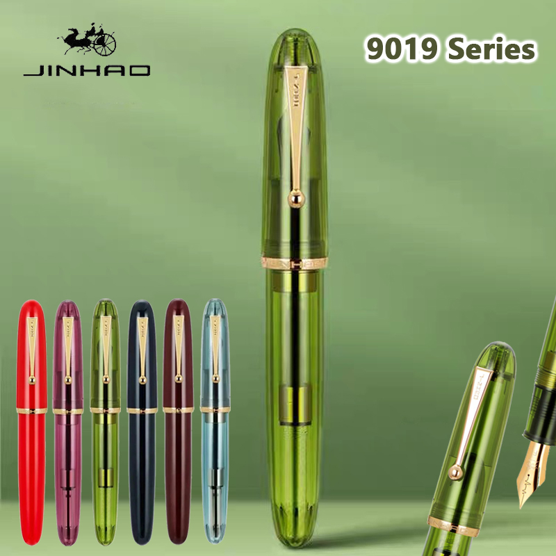Jinhao 9019 Fountain Pen Trans - Stationery Supplies Business 评论和价格