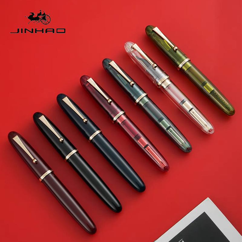Jinhao 9019 Fountain Pen Trans - Stationery Supplies Business 评论和价格