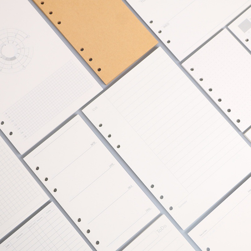 A5 A6 A7 Loose Leaf Notebook R - Notebook Dotted A5 评论和价格
