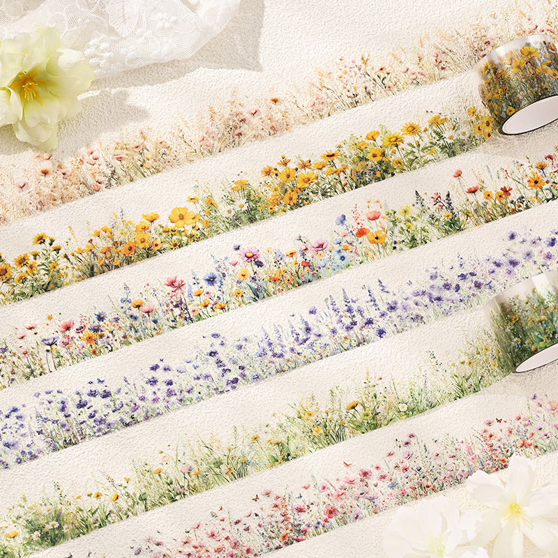 30mm*2m Creative Plants and Fl - Label Printer Tape 评论和价格