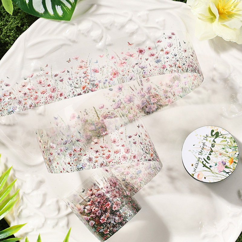 30mm*2m Creative Plants and Fl - Label Printer Tape 评论和价格