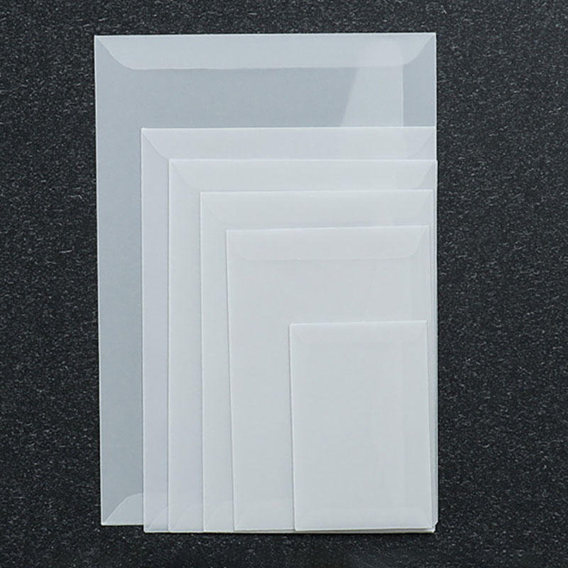 50pcs Translucent Blank Envelo - Letter Envelope Kraft 评论和价格