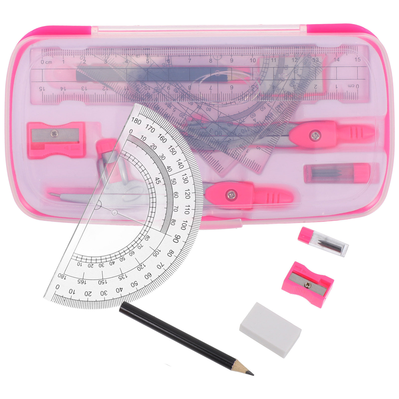1Set Lightweight Portable Comp - Compass Geometry Set 评论和价格