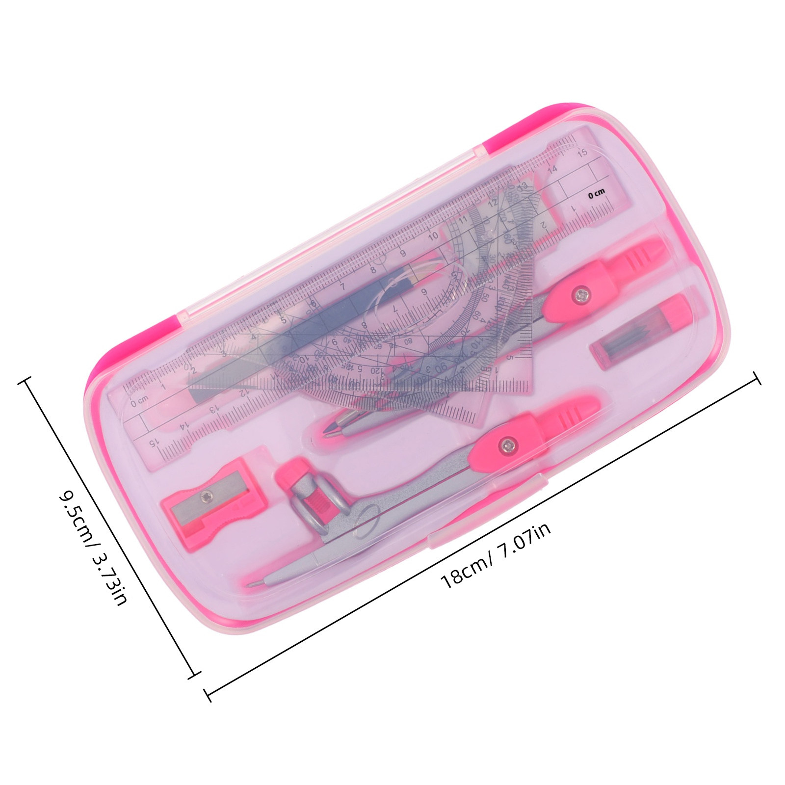 1Set Lightweight Portable Comp - Compass Geometry Set 评论和价格