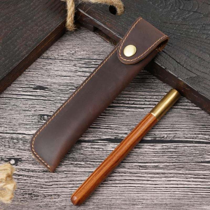 1pc Pen Bag Leather Packaging  - Stationery Supplies Business 评论和价格