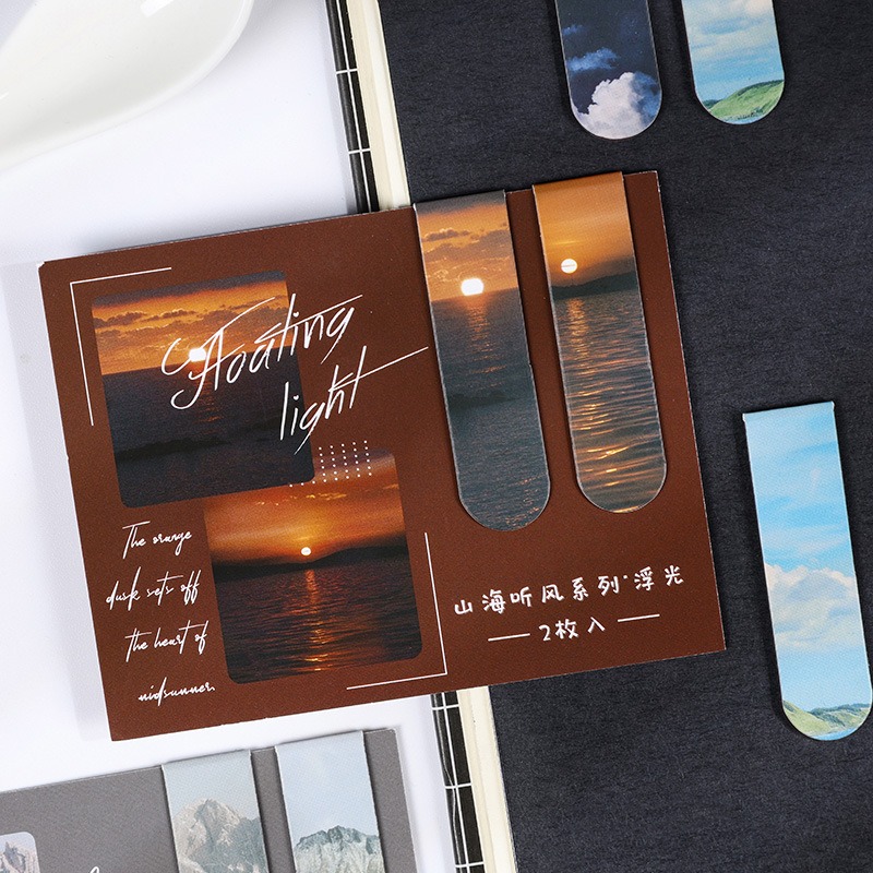 6pcs Magnetic Bookmarks Set Fa - Paperclip Magnetic Set 评论和价格