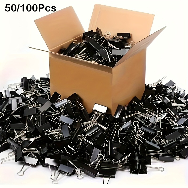 Colored & Black Binder Clips O - Binder Clip Assorted 评论和价格