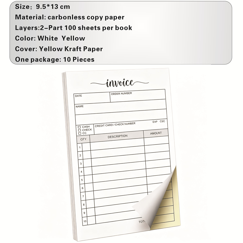 Invoice Receipt Book with Carb - Carbon Copy Book 评论和价格