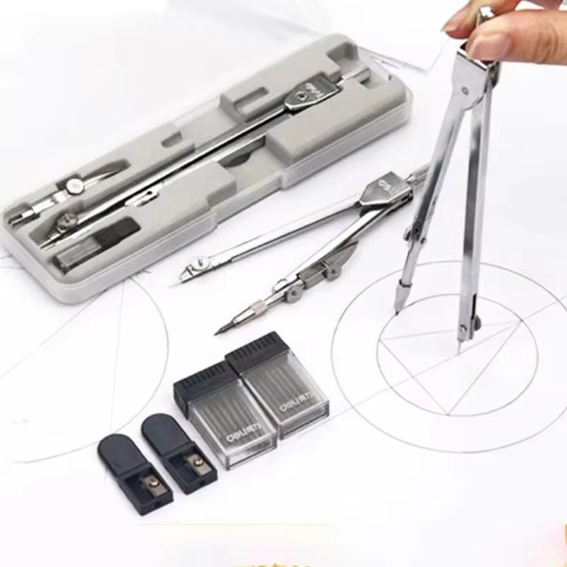 Stainless Steel Multifunctiona - Compass Geometry Set 评论和价格