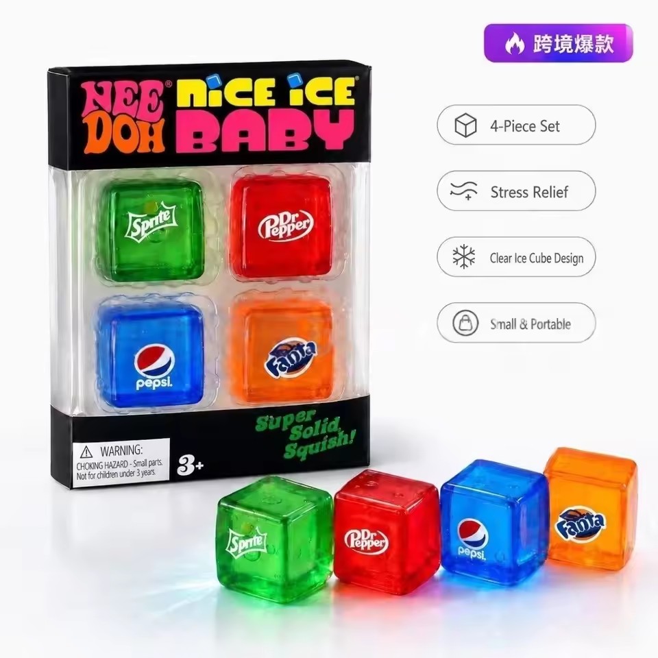 Needoh Mini Nice Ice Baby 4 Pa - Stationery Office 评论和价格