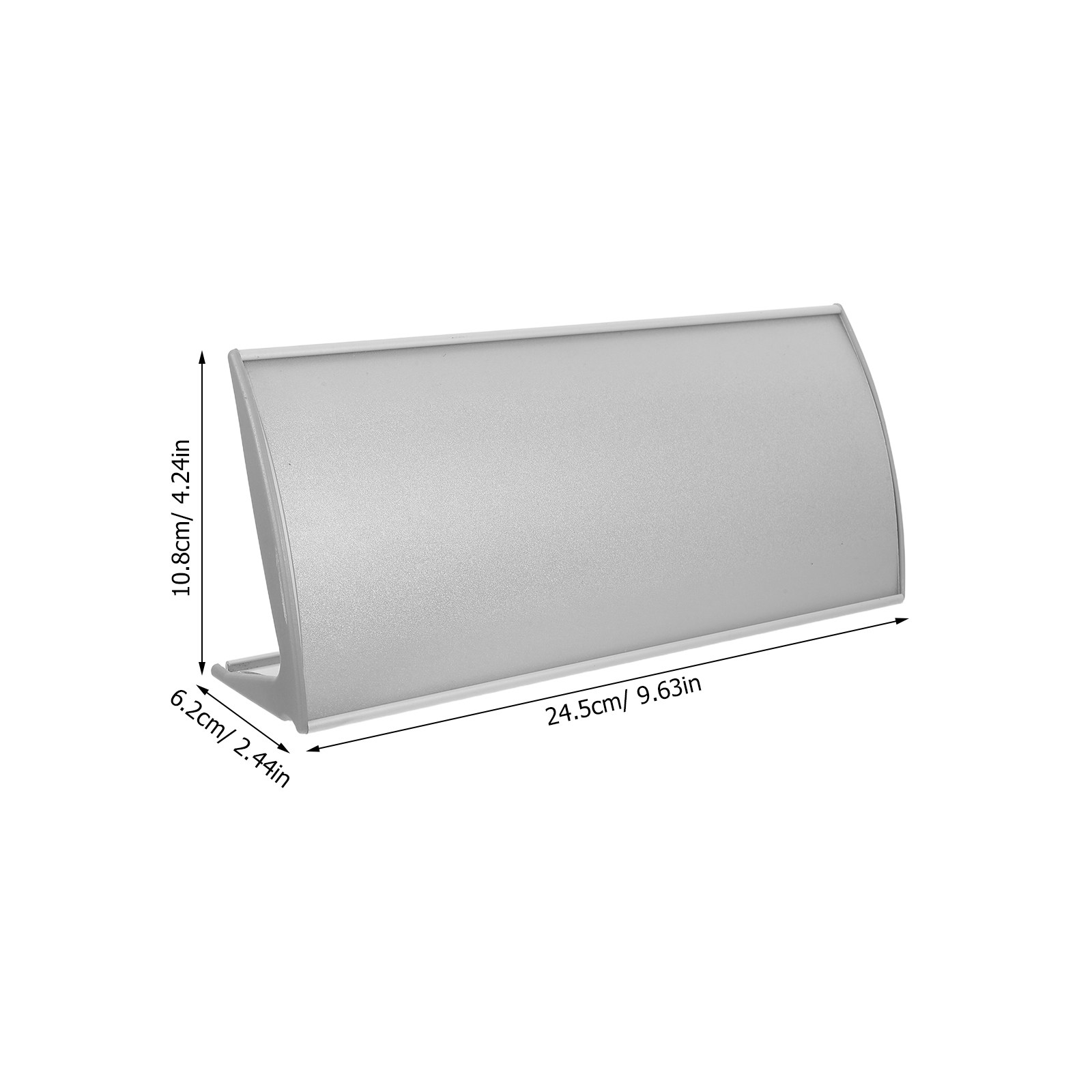 Aluminum Alloy Desk Name Plate - Desk Name Plate 评论和价格