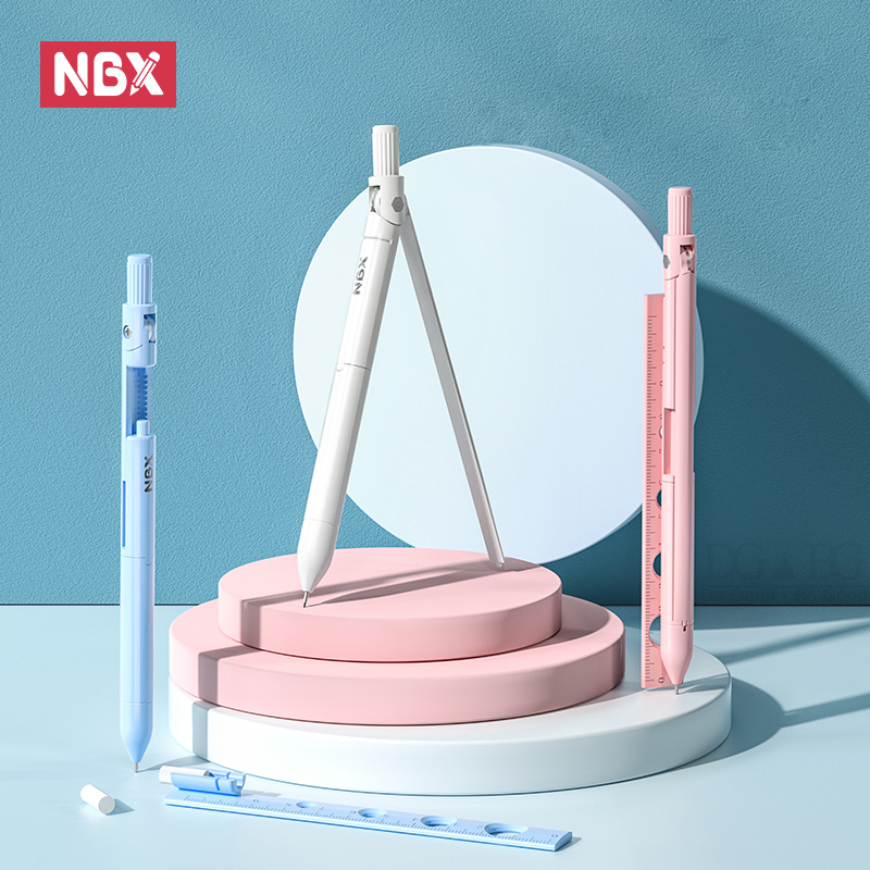 NBX Compass Pencil School Draw - Compass Geometry Set 评论和价格