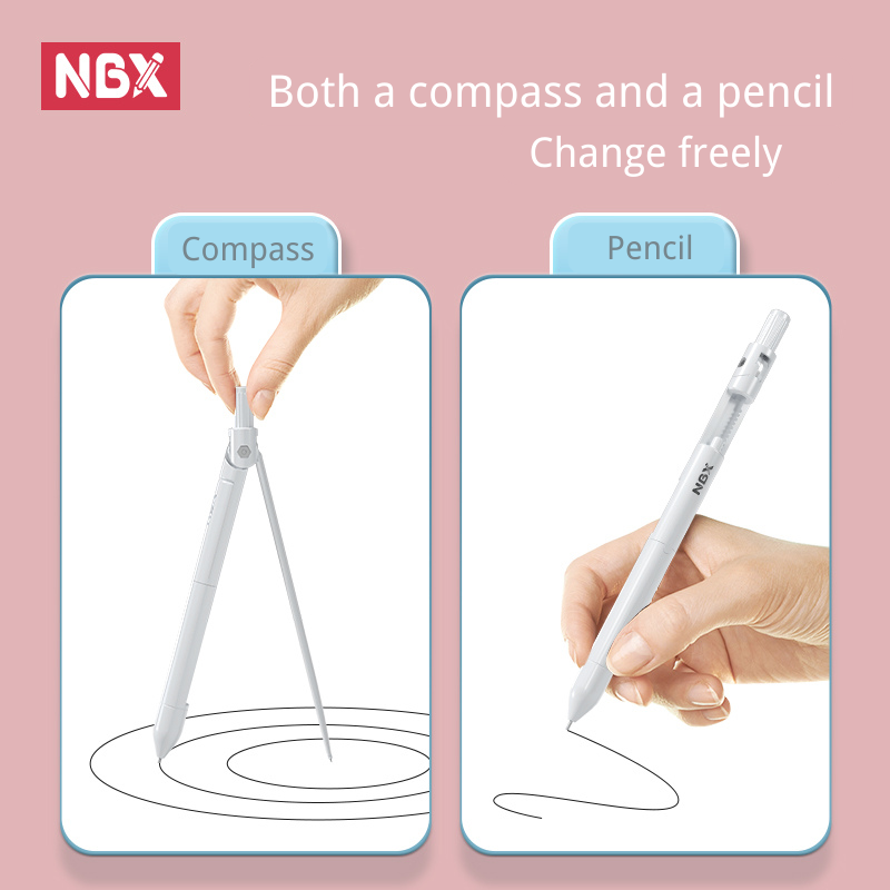NBX Compass Pencil School Draw - Compass Geometry Set 评论和价格
